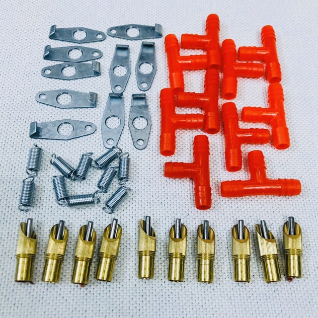 10 bộ- 20 bộ vòi thỏ đồng, 10 đến 20 bộ van vòi uống nước tự động nhỏ giọt cho thỏ và chuột hamsters- núm uống nước thỏ