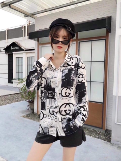 ÁO SƠ MI HOẠ TIẾT GC