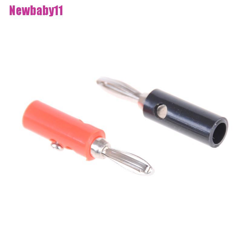 Kẹp Cá Sấu 55MM 55MM + Phích Cắm Bắp Chuối Thử Điện Kèm Dây Cáp 4mm