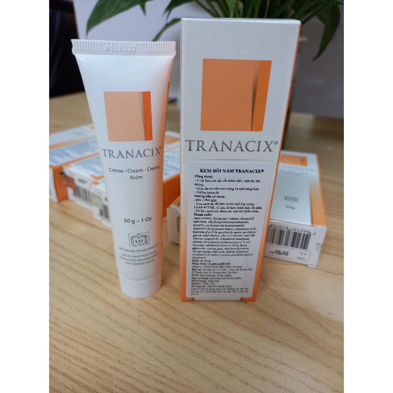 Tranacix cream- Kem hỗ trợ trị nám tàn nhang