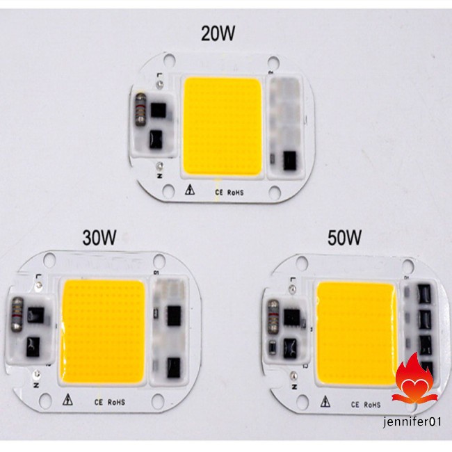 Chip Đèn Led Cob Ac 220v 20w / 30w / 50w