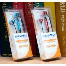 Tai Nghe ⚡ Free Ship ⚡ Tai Nghe SOUNDMAX AH306S Âm Thanh Sống Động - Chính Hãng 100%, Bảo Hành 12 Tháng FULL BOX