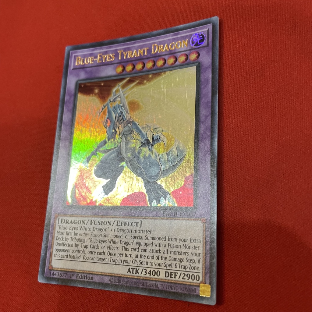 Blue-Eyes Tyrant Dragon