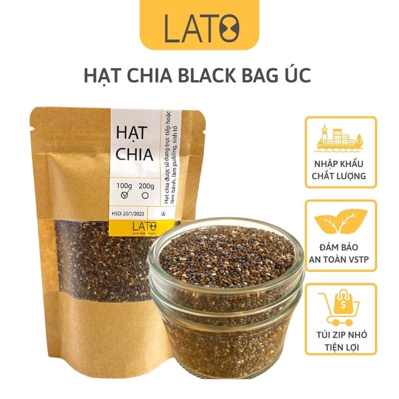 Hạt chia Úc, Hạt chia, Hạt chia Black Bag LATO