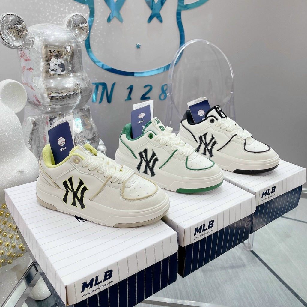 Giày MLB Nam Nữ, Giày MLB Chunky 3 màu độn đế cao cấp size 36_43 hot trell 2022