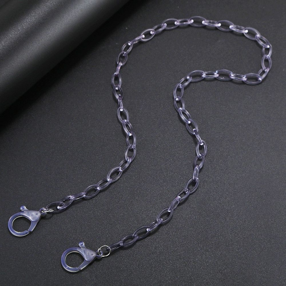 Dây đeo mắt kính bằng acrylic trong suốt màu kẹo