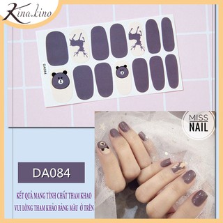 Nhãn dán móng set 14 miếng mới nhất 2020 - KinaKino