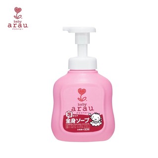 Sữa tắm trẻ em arau baby nhật bản dạng bình 450ml