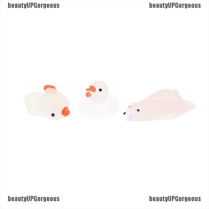 Đồ chơi Squishy hình cừu Mochi phát sáng dễ thương