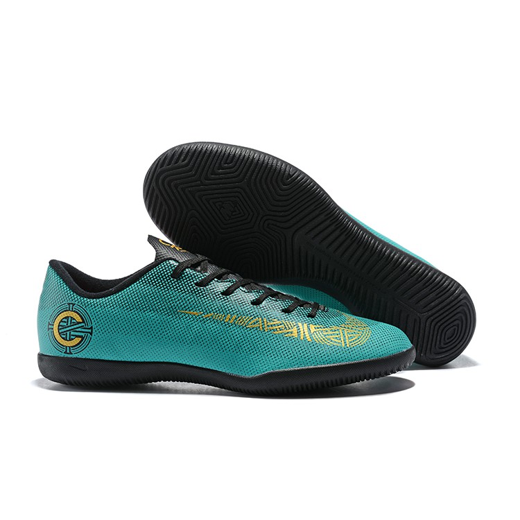 Giày đá bóng NK Mercurial CR7 xanh-đen IC
