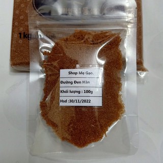 ✅ [ CHẤT LƯỢNG ] Đường Đen Hàn Quốc 100g ✔