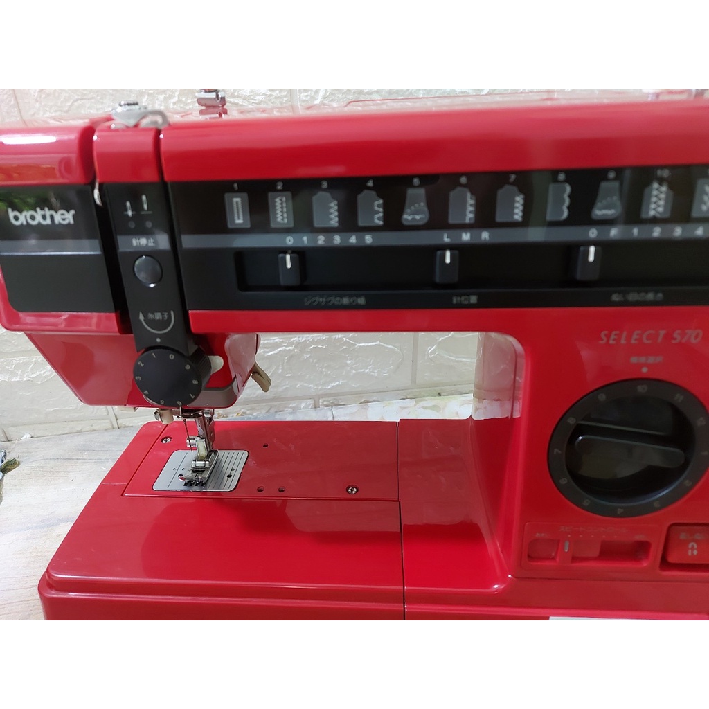 Máy May Máy Khâu Gia Đình Nhật Brother Puret - May Cơ Bản - Ổ Máy Công Nghiệp - Kích Thước 41x17x29 - Dễ Sử Dụng - Bền