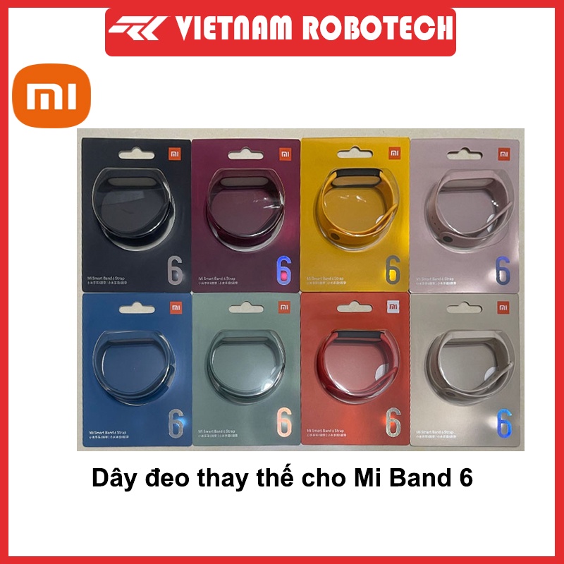 Dây đeo Mi Band 6 | Mi Band 5 Chính hãng