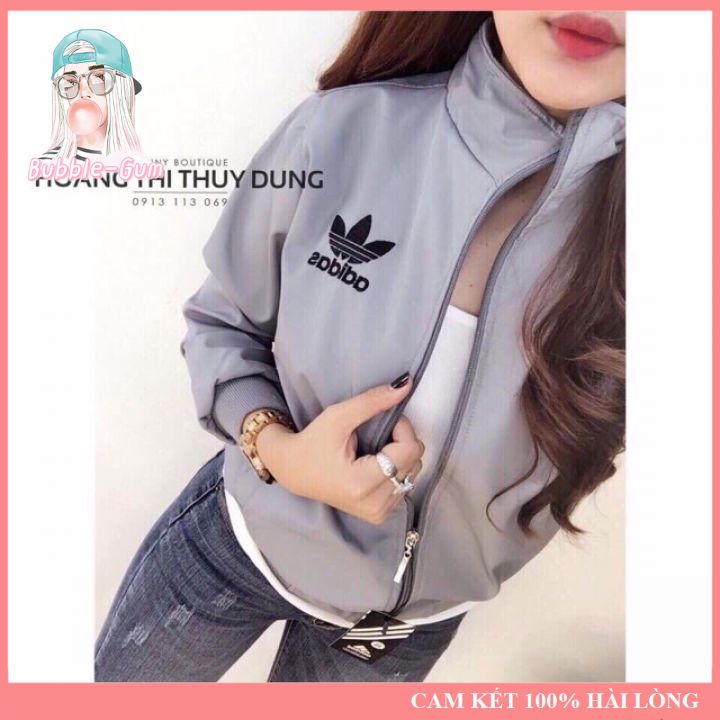 Áo Khoác Dù Adidas Chống Gió, Chống Nắng, Mang Lại Cảm Giác Thoải Mái Bubble Gum