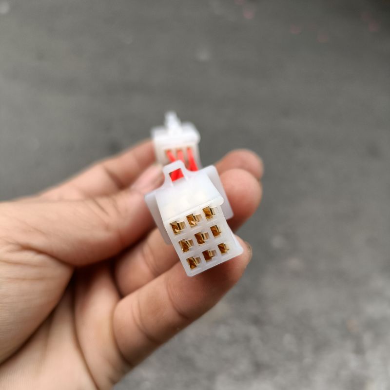 Bộ nhựa bấm Giắc sẵn Cos 2.8 đủ Size