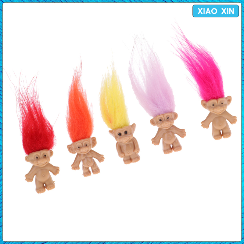 Set 5 Búp Bê Yêu Tinh Trong Phim Hoạt Hình Trolls