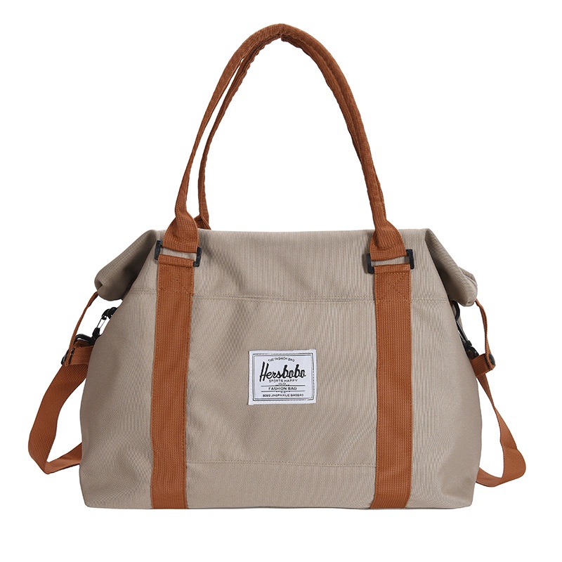 Túi du lịch dung tích lớn có thể gấp lại tiện dụng cho nam và nữ