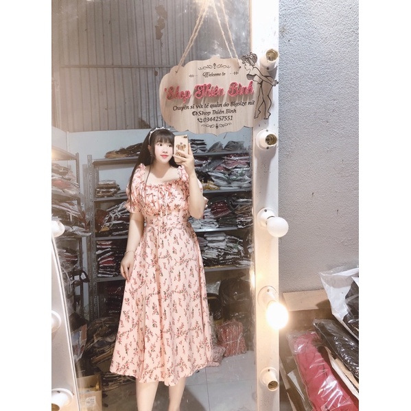 (Bigsize 6095kg)VÁY XẺ TÀ FORM DÀI BIGSIZE By Thiên bình | BigBuy360 - bigbuy360.vn