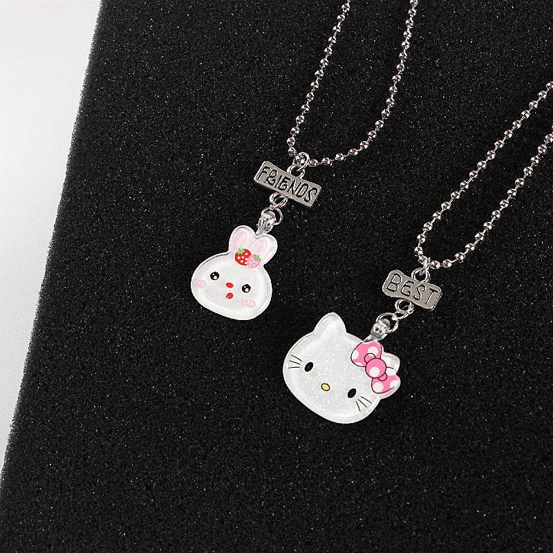 Vòng cổ Hello Kitty Best Friends cực đẹp dành cho đôi bạn thân