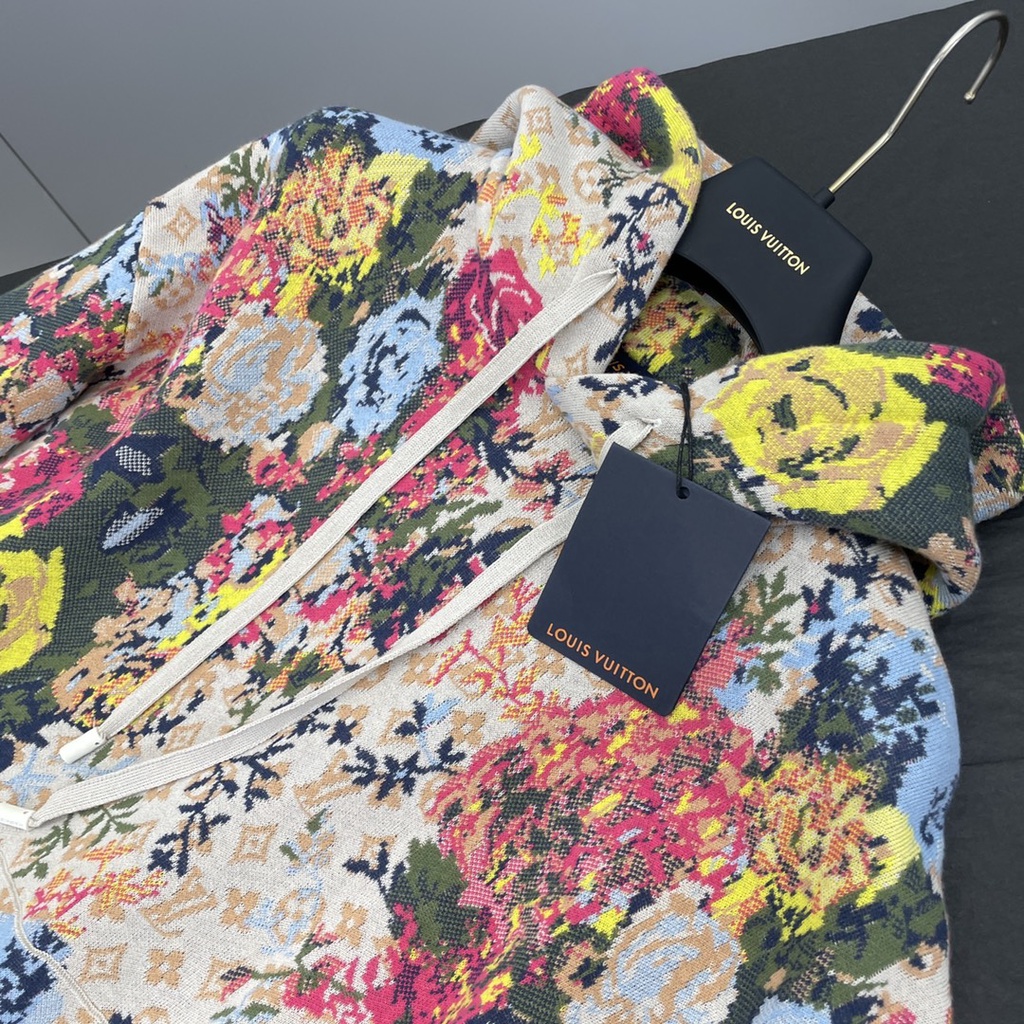 Hoodie thời trang cao cấp Louis Vuitton LV nam nữ phong cách trẻ trung