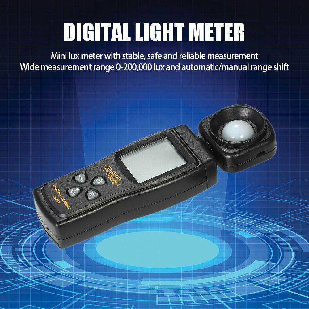 Krny Máy Đo Ánh Sáng Kỹ Thuật Số True RMS Max Min Độ Chính Xác Cao