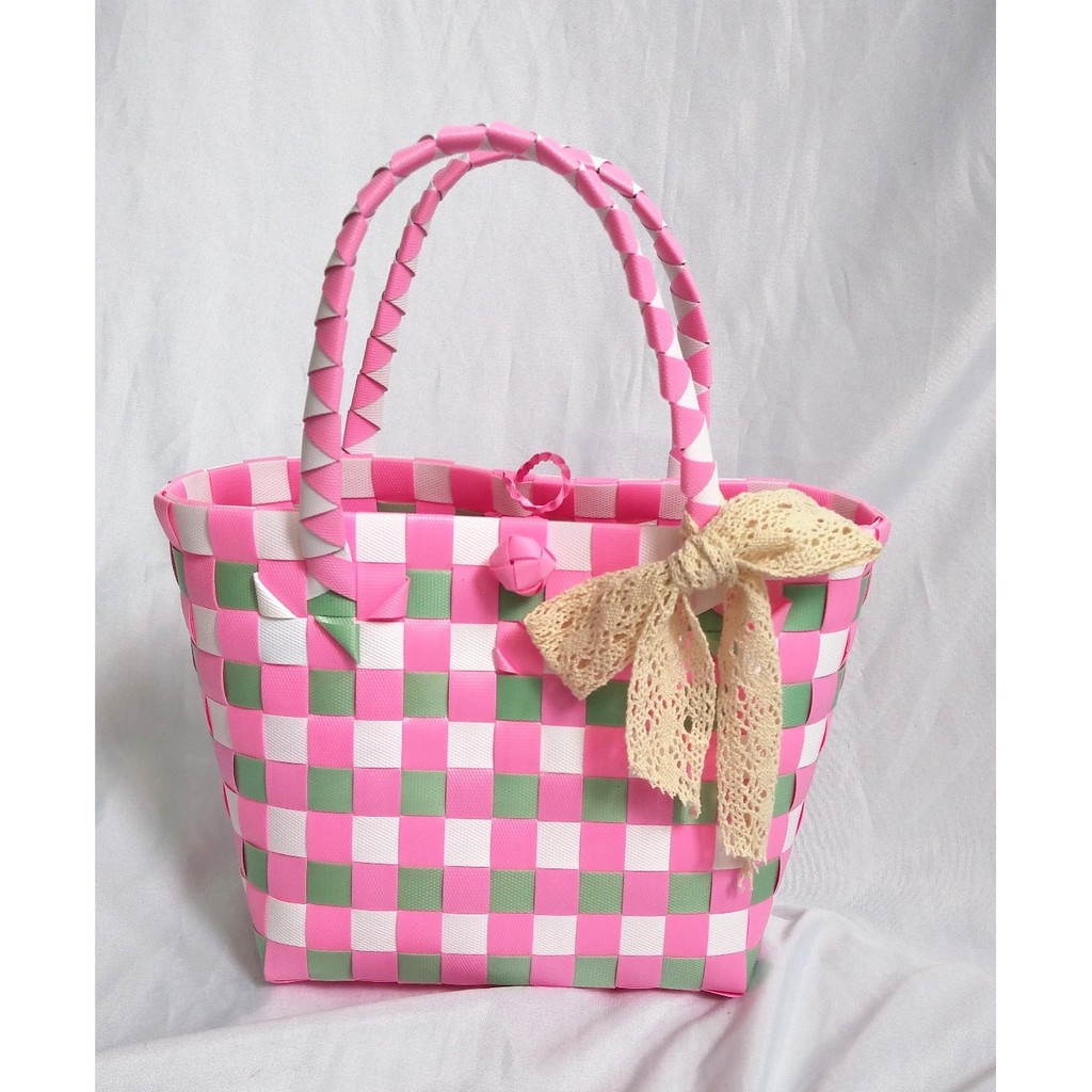 Túi xách nữ mini, sản phẩm túi đan handmade