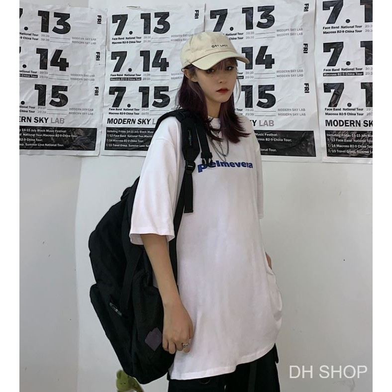 Áo thun tay lỡ Unisex, áo phông form rộng M238