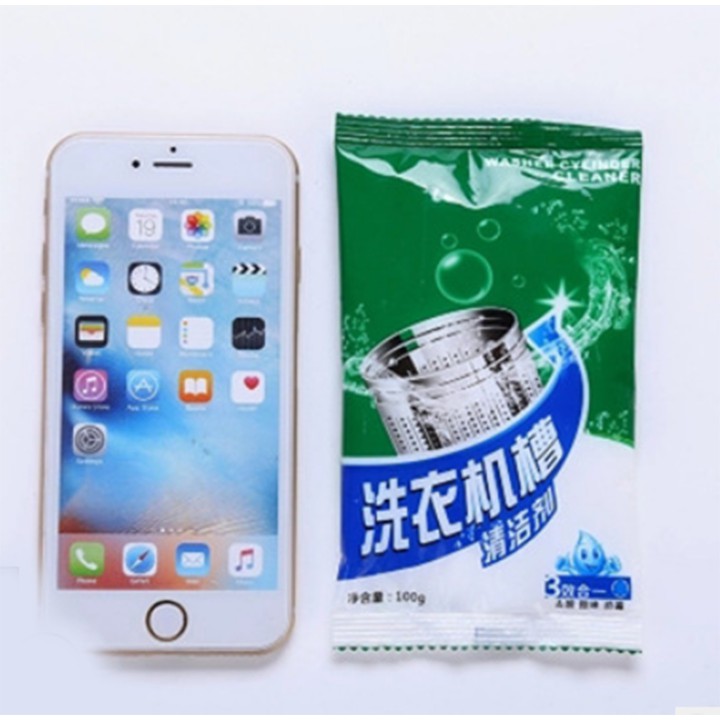 Bột tẩy rửa vệ sinh lồng máy giặt đa năng V2 làm sạch cực mạnh hiệu quả tức thì 100g