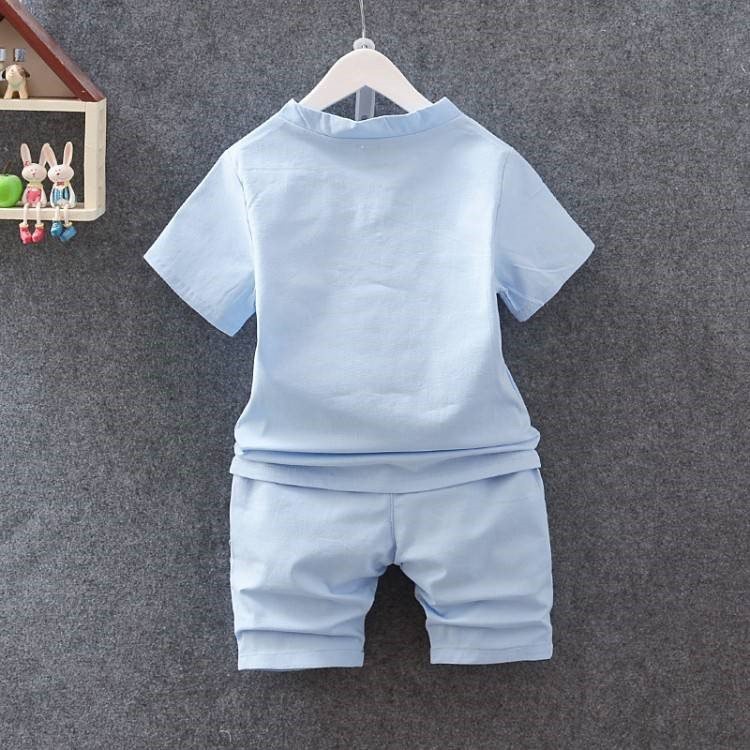 Đồ Bộ Cho Bé Trai Bé Gái Bộ Cộc Tay In Hình Lá Sen Chất Đũi Cao Cấp Cho Bé từ 6-27kg Sâu Shop