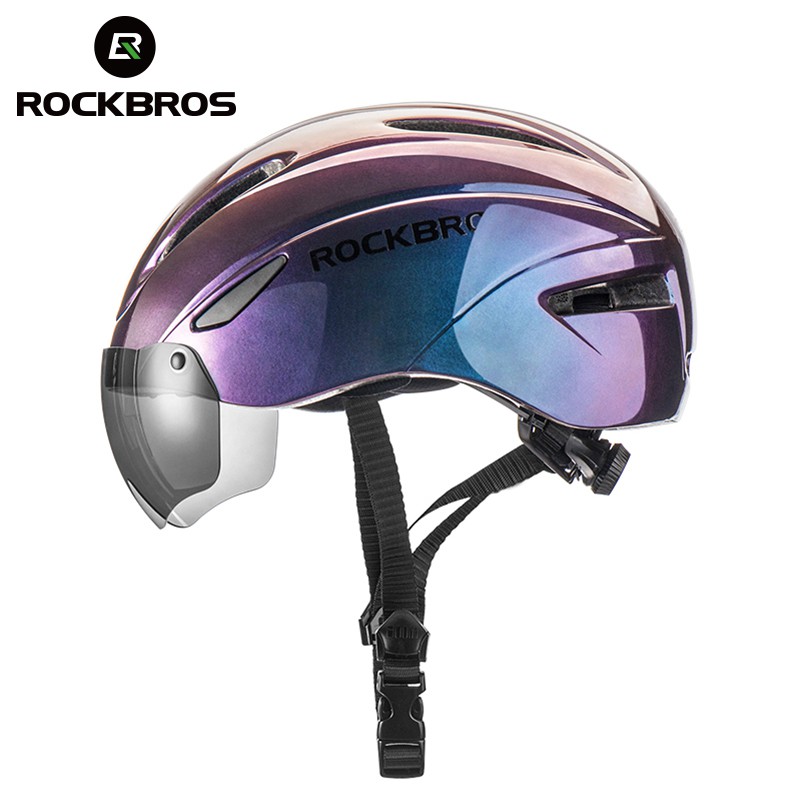 Mũ bảo hiểm đi xe đạp ROCKBROS có kính cho xe đạp đường trường MTB