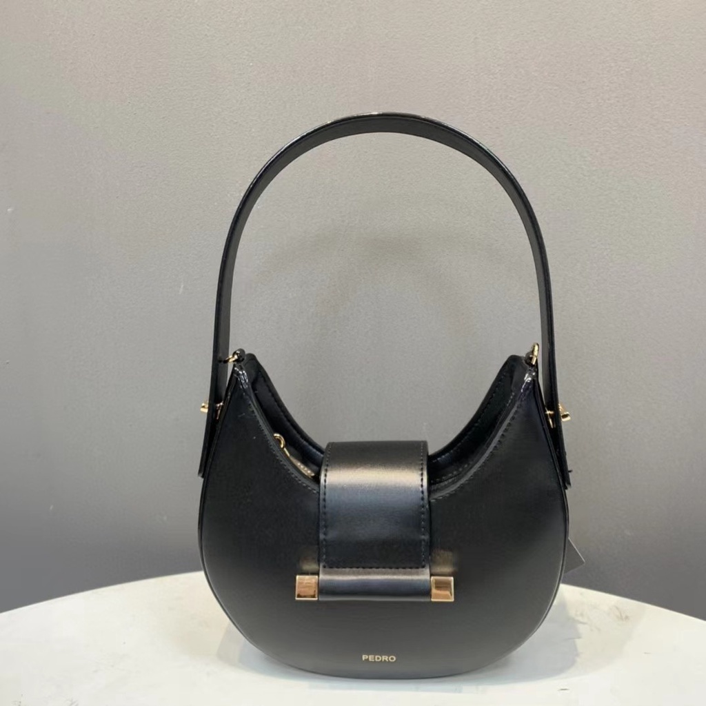 Túi Đeo Vai Hình Bán Nguyệt Có Khóa Kéo Phong Cách Mới PW276390053-1 Dây Đeo Vai Có Khóa Nam Châm Hình Bán Nguyệt Thanh Lịch Có Thể Điều Chỉnh