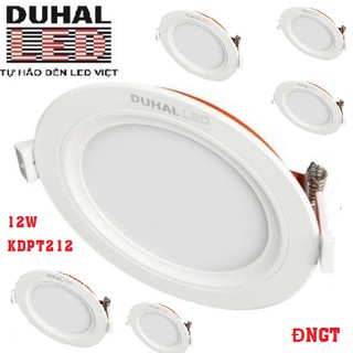 Đèn led âm trần panel duhal 12w