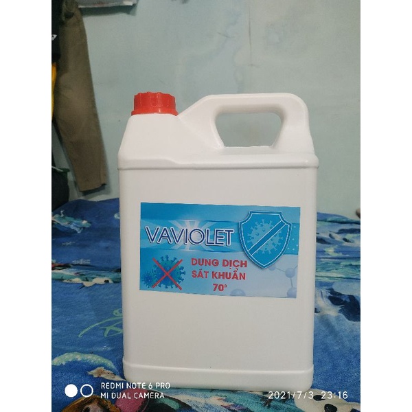 Nước rửa tay khô diệt khuẩn 70 độ, sát khuẩn bình 5 lít giá rẻ hương thơm | BigBuy360 - bigbuy360.vn