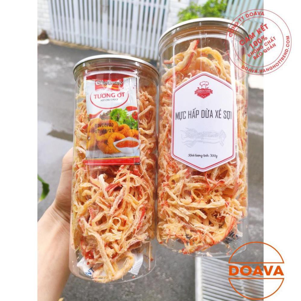 Khô Mực Hấp Nước Dừa Xé Sợi 300g - Mực Khô Nhà Hấp Nước Dừa Béo Ngậy Ăn Là Nghiện | BigBuy360 - bigbuy360.vn