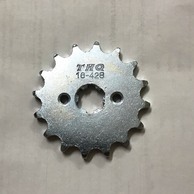 Nhông dùng cho xe dream or wave Xi Trắng 16T xài sên 428(9ly)