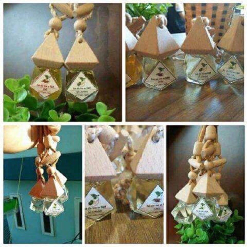 Tinh dầu thiên nhiên  xông treo xe ô tô