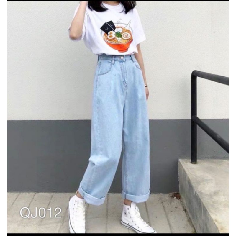 QUẦN JEANS  ống rộng