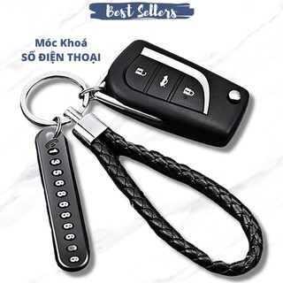 Móc Khoá Kèm Tag Số Điện Thoại Chống Thất Lạc - XMBD PK 2076