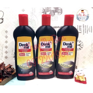 DUNG DỊCH VỆ SINH MẶT KÍNH BẾP TỪ, HỒNG NGOẠI 3in1 DENKMIT 300ml