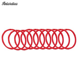 Set 10 Dây Cột Tóc Màu Trơn Cho Bé Gái