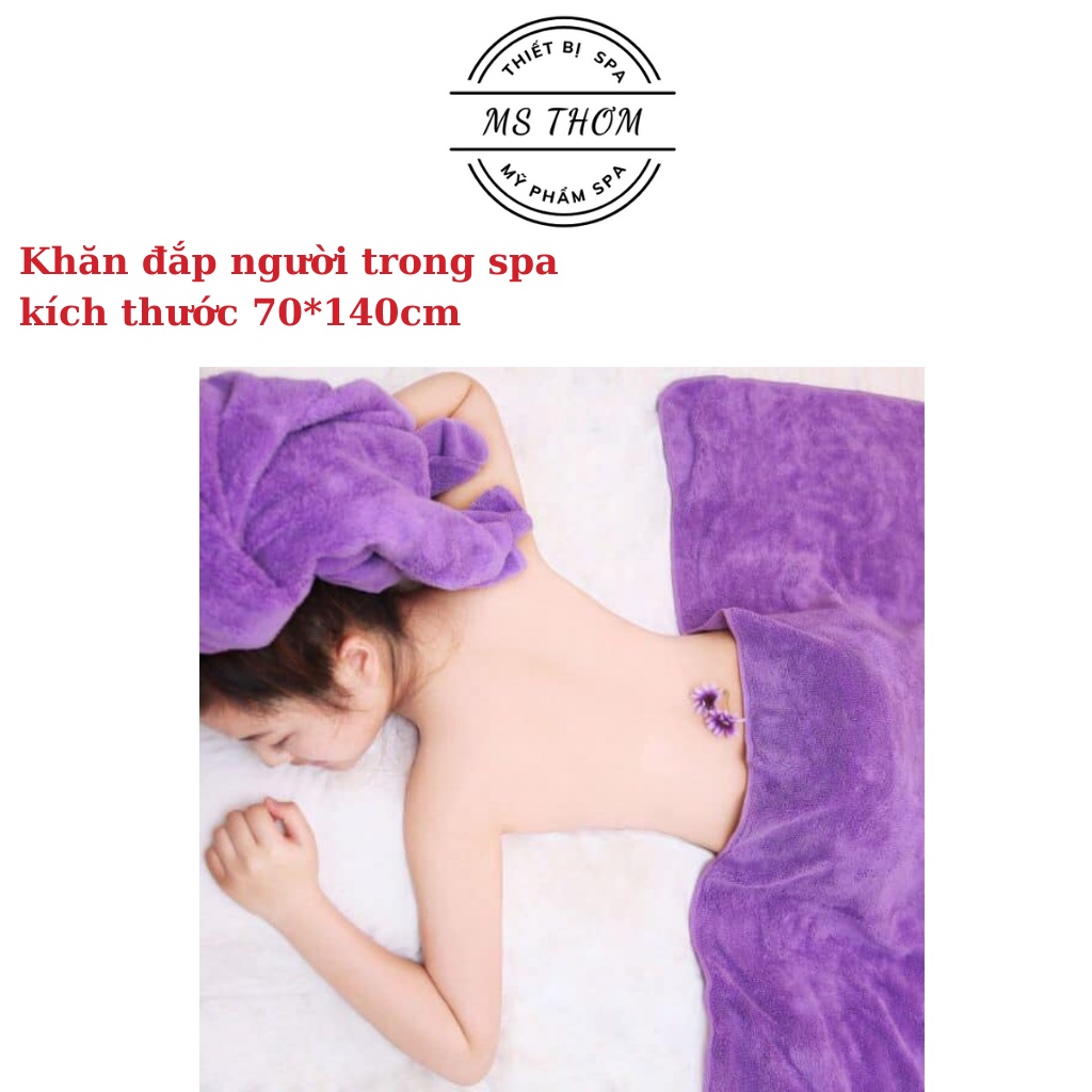 Khăn đắp, khăn quấn body spa 70*140
