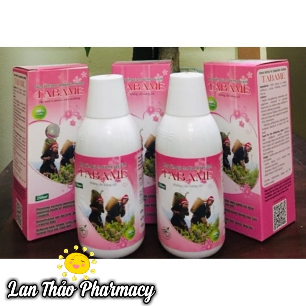 [CHÍNH HÃNG] NƯỚC XÔNG TẮM GỘI CHO BÀ MẸ SAU SINH TABAME 250ML