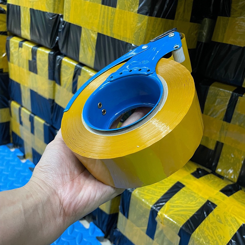 [Cây 6 cuộn] Băng Keo Trong/ Đục 200 Yard - 300 Yard Đóng Gói Dán Hàng (BIBISTORE)