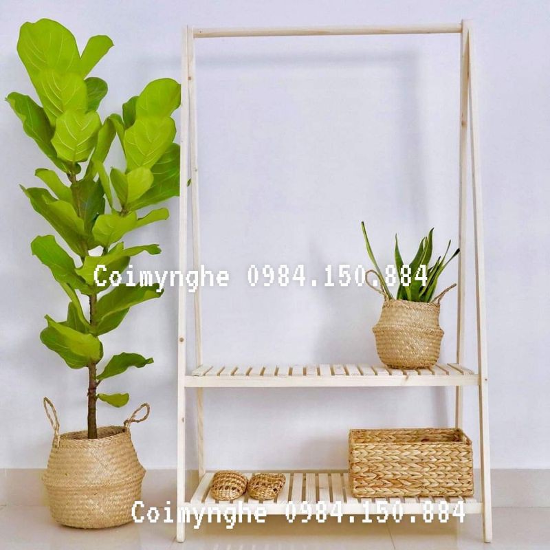 Bị cói đi chợ, bị decor nhà cửa