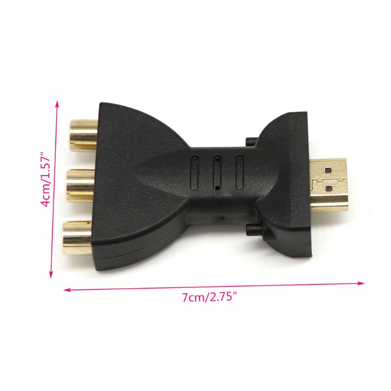 Bộ chuyển đổi âm thanh hình ảnh HDMI sang 3 RCA