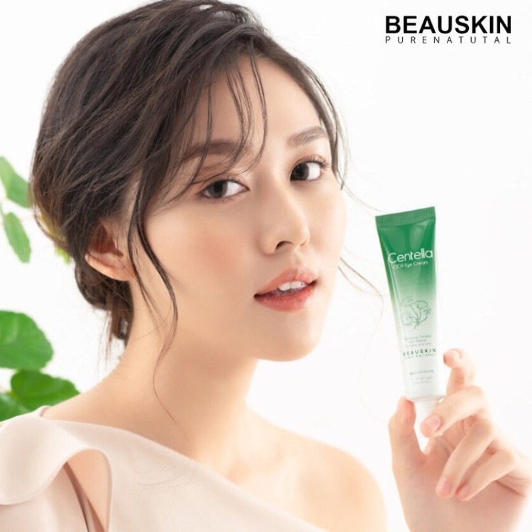 [Hàng Auth] Kem mắt giảm thâm và phục hồi lão hóa da Beauskin Centella Cica