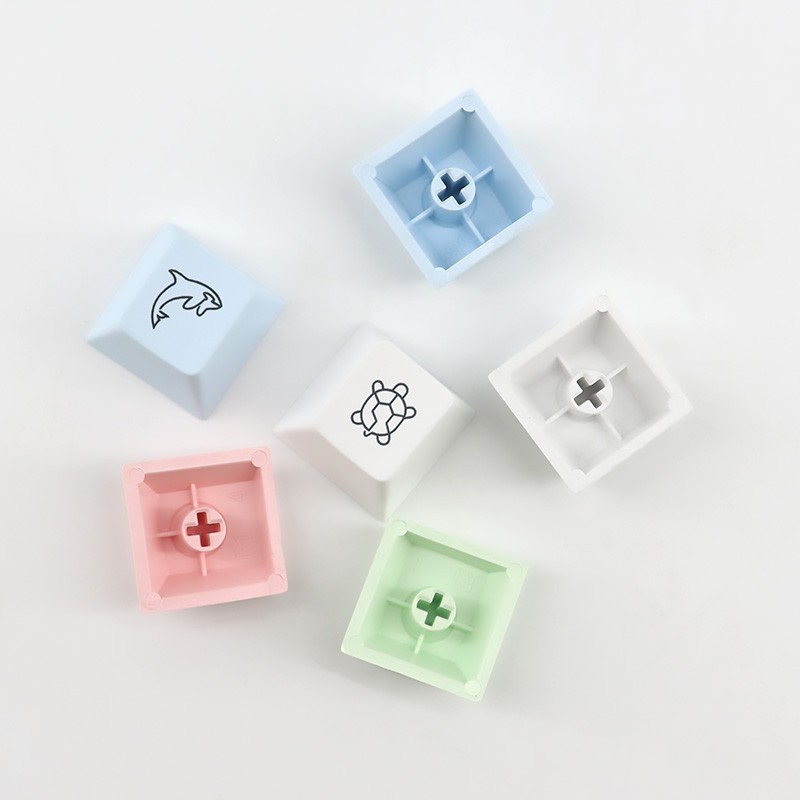 Bộ 136 Phím Rời PBT Cho Bàn Phím Cơ Cherry MX gh60 xd64 xd84 xd96 87