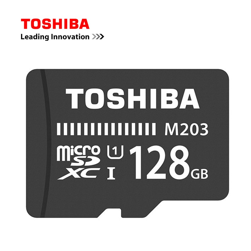 TOSHIBA Thẻ Nhớ Microsd 100MB / S UHS-I 128GB 64GB SDXC 32GB 16GB SDHC U1 Class10 FullHD TF