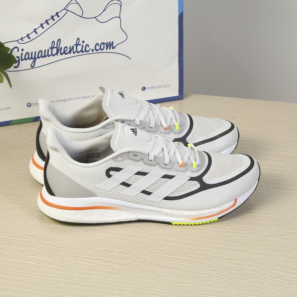 Giày Adidas Chính Hãng Supernova + FX6651 Màu Xám