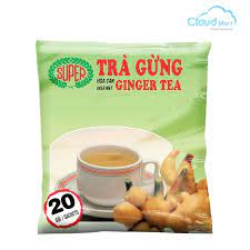 Trà gừng hòa tan super 400g( 20gx 20 gói)